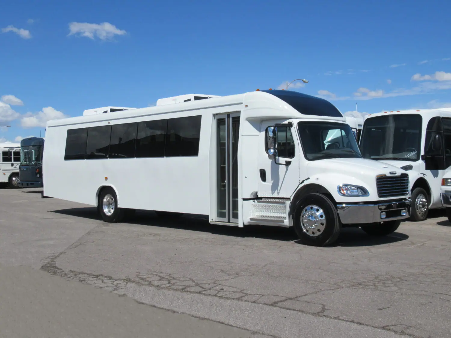 Mousak Transport fleet of buses